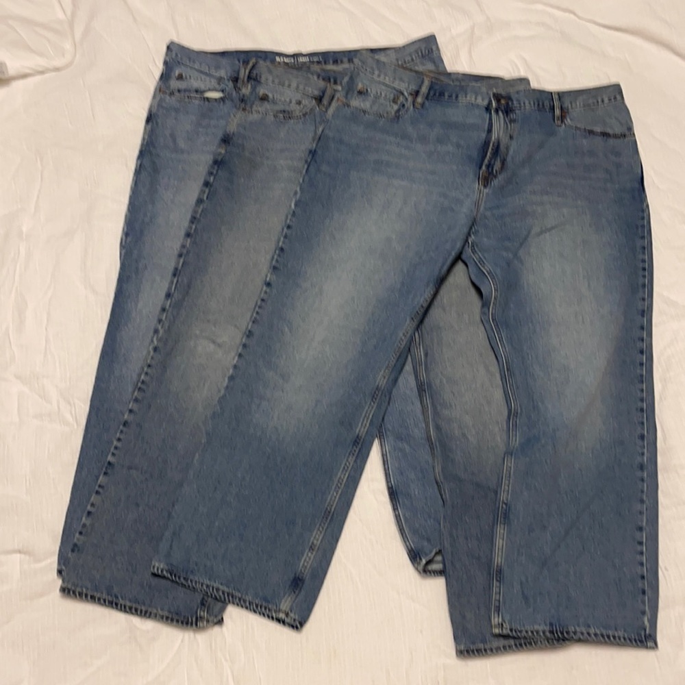 Old Navy Blue Jeans 3 pairs